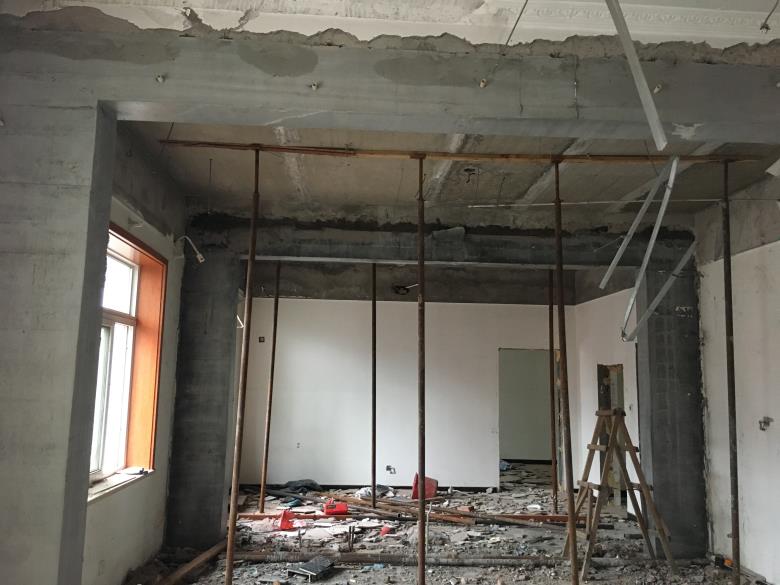 舊樓磚墻拆除加固