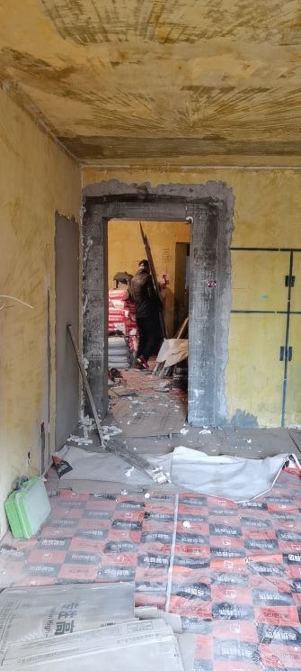 磚墻開(kāi)洞加固