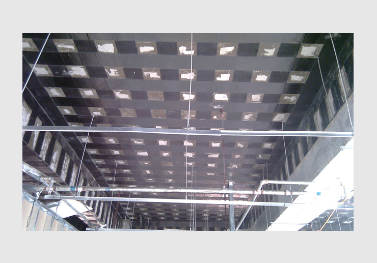 粘貼碳纖維加固